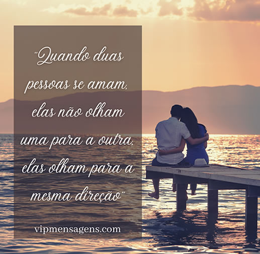 Frase bonita sobre o amor