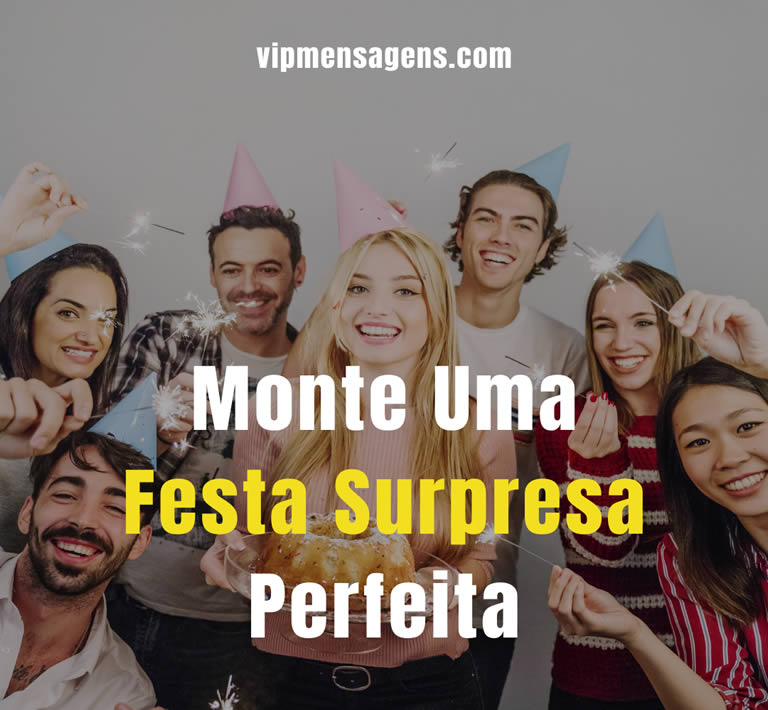 Festa surpresa de aniversário